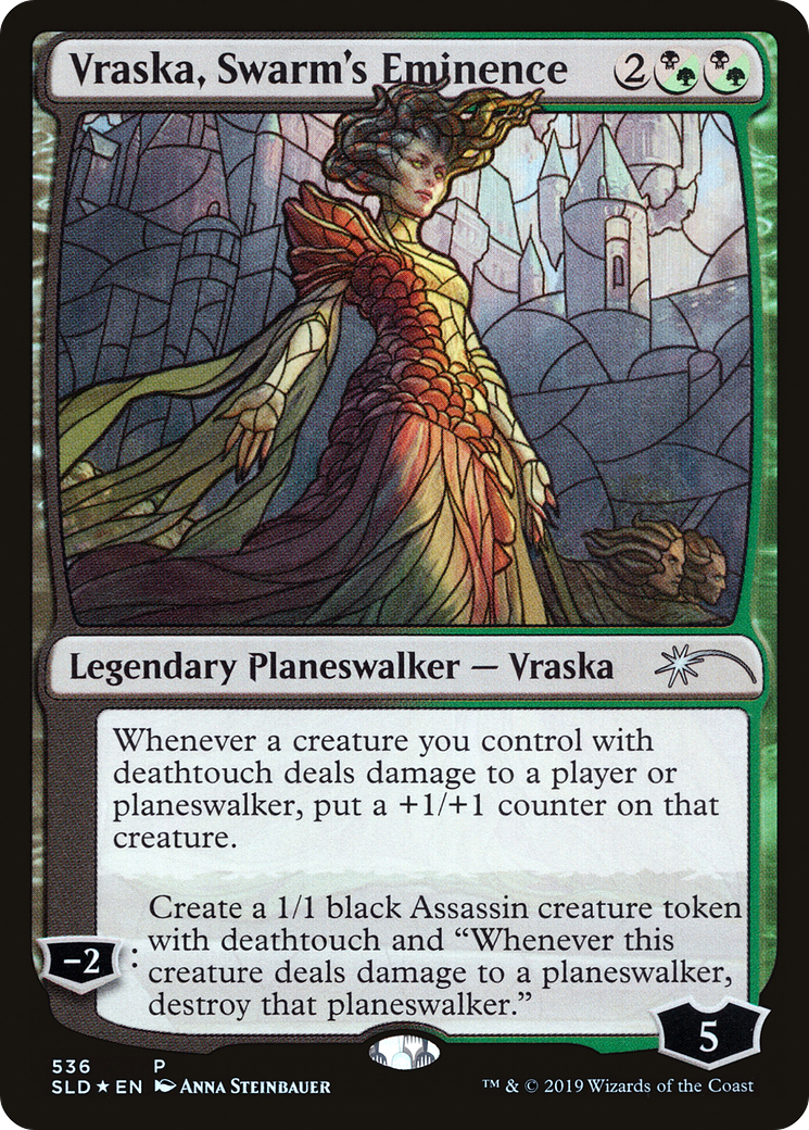 Vraska, Swarm's Eminence (SLD-536) - Secret Lair Drop Foil