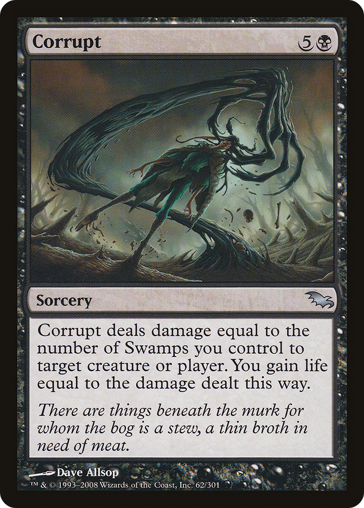 Corrupt (SHM-062) - Shadowmoor Foil