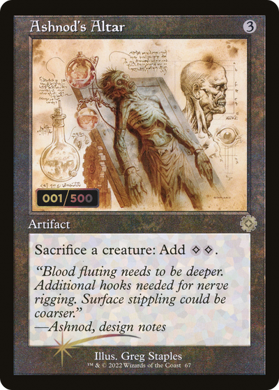 Ashnod's Altar (BRR-067) - The Brothers' War Retro Artifacts Foil