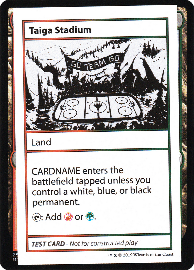 Taiga Stadium (CMB1-120) - Mystery Booster Playtest Cards 2021