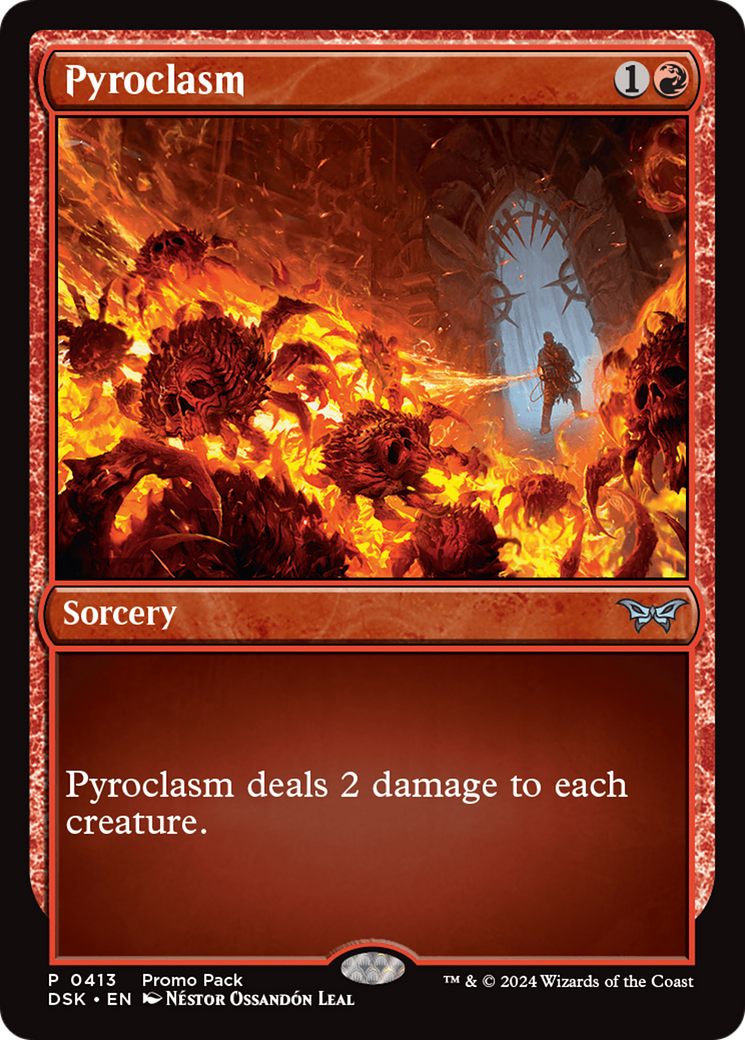 Pyroclasm (PPDSK-413) - Duskmourn: House of Horror Foil