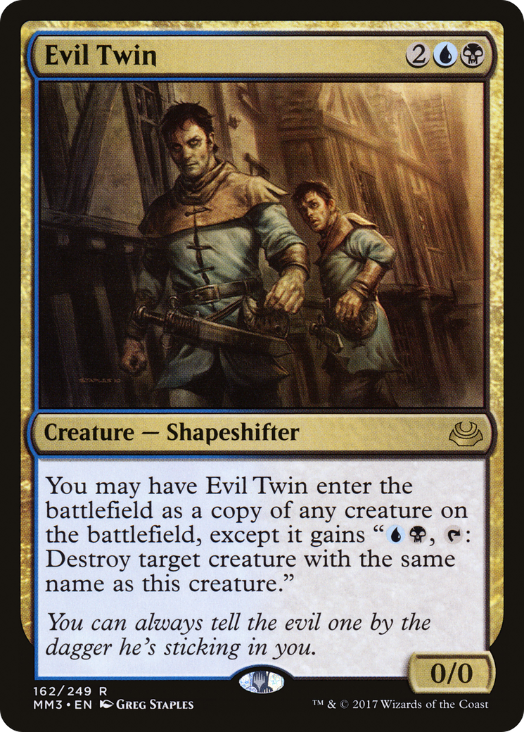 Evil Twin (MM3-162) - Modern Masters 2017
