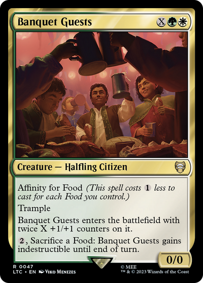 Banquet Guests (LTC-047) - Tales of Middle-earth Commander