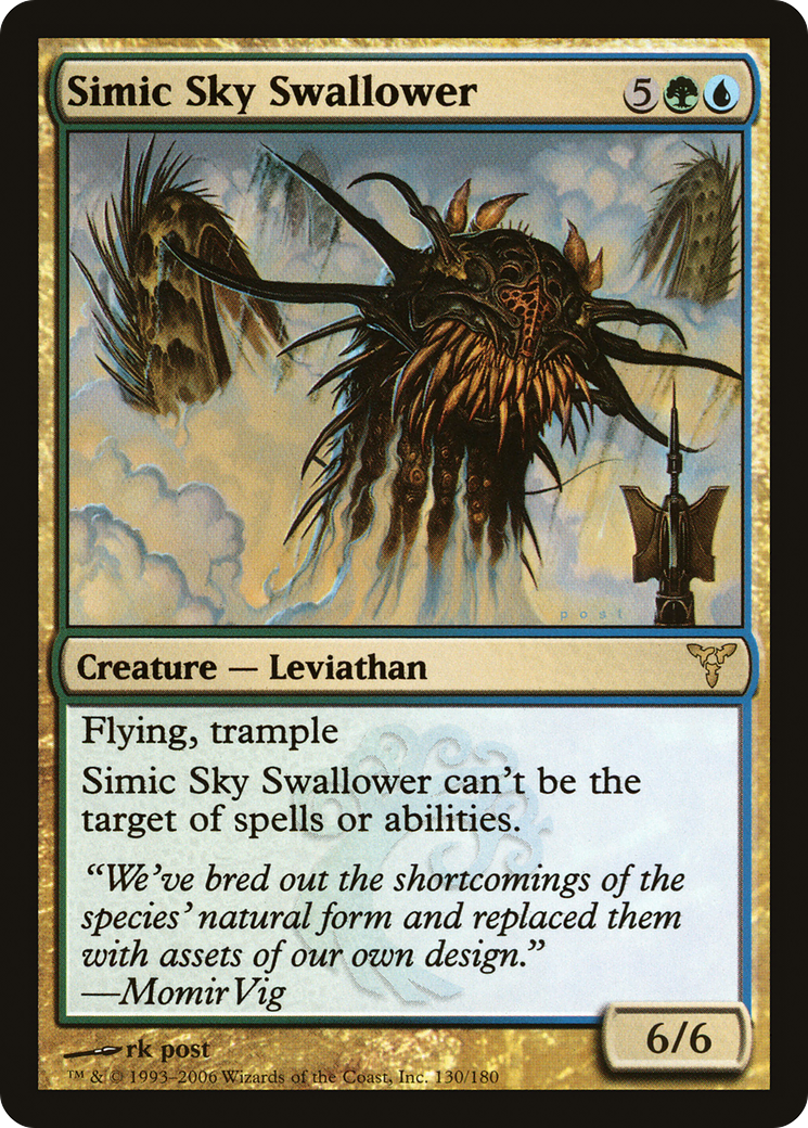 Simic Sky Swallower (DIS-130) - Dissension Foil