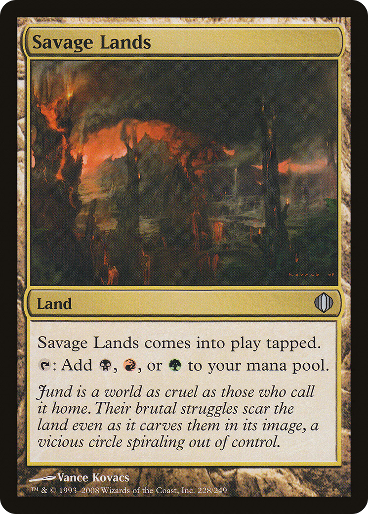 Savage Lands (ALA-228) - Shards of Alara Foil