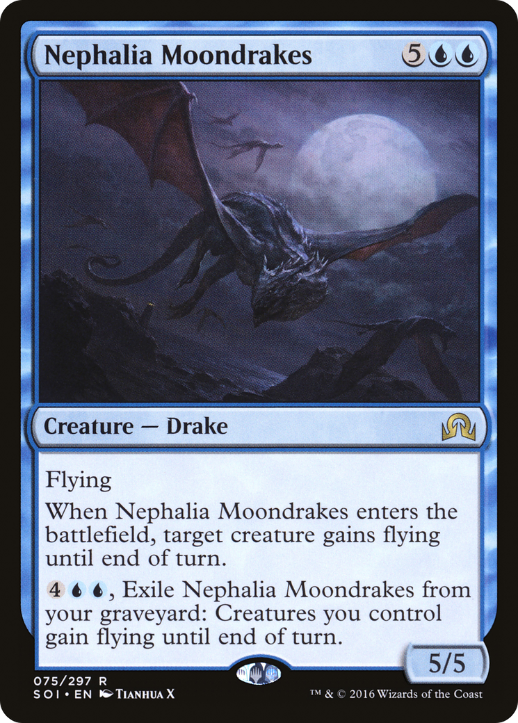 Nephalia Moondrakes (SOI-075) - Shadows over Innistrad Foil