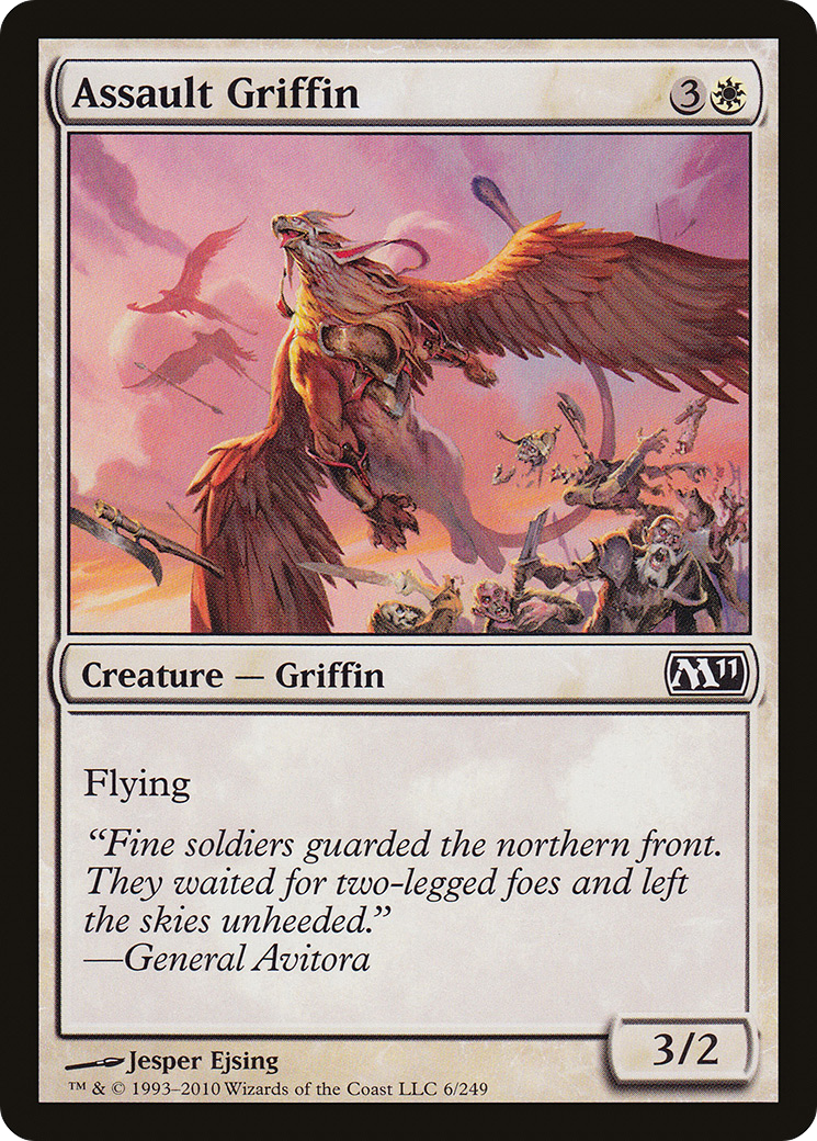 Assault Griffin (M11-006) - Magic 2011 Foil