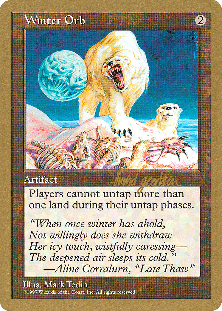 Winter Orb (WCD-SG408) - World Championship Decks 1997