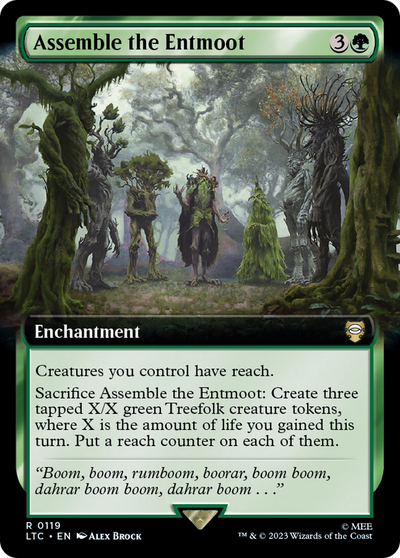 Assemble the Entmoot (LTC-119) - Tales of Middle-earth Commander: (Extended Art)
