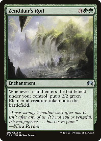 Zendikar's Roil (ORI-209) - Magic Origins
