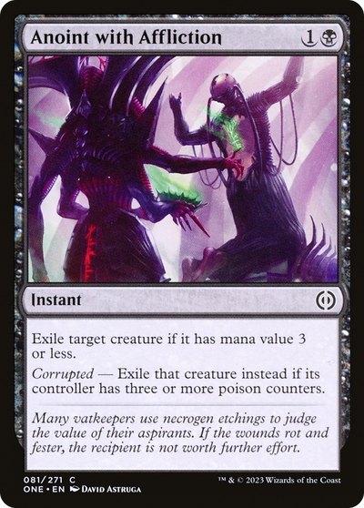 Anoint with Affliction (ONE-081) - Phyrexia: All Will Be One