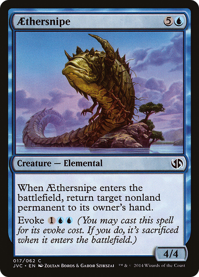 Aethersnipe (DD3-017) - Duel Decks Anthology: Jace vs. Chandra