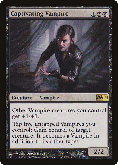 Captivating Vampire (M11-087) - Magic 2011 Foil
