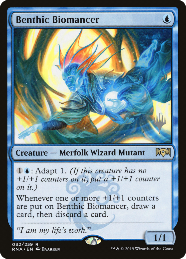 Benthic Biomancer (PPM20-32P) - Ravnica Allegiance Promos Foil