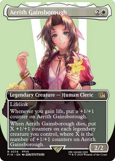 Aerith Gainsborough (FIN-374) - FINAL FANTASY (Borderless)