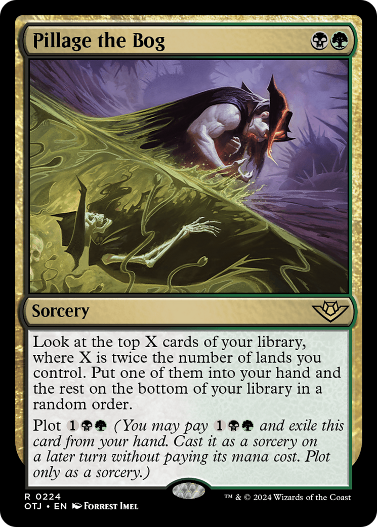 Pillage the Bog (OTJ-224) - Outlaws of Thunder Junction Foil