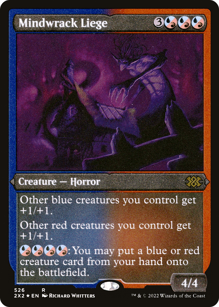 Mindwrack Liege (2X2-526) - Double Masters 2022 Foil