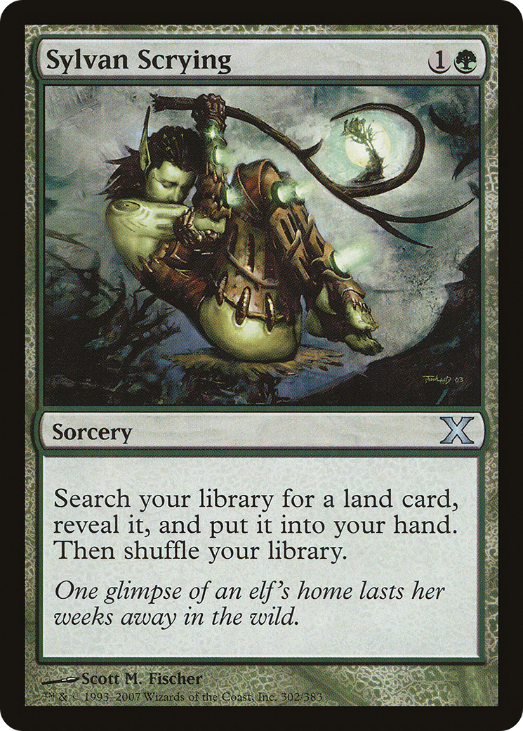 Sylvan Scrying (10E-302) - Tenth Edition