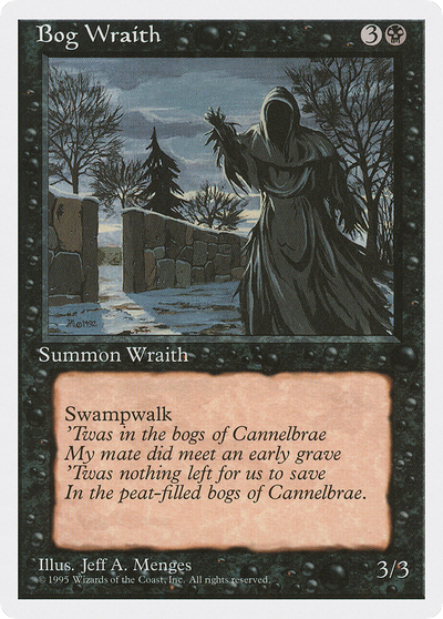 Bog Wraith (4ED-) - Fourth Edition