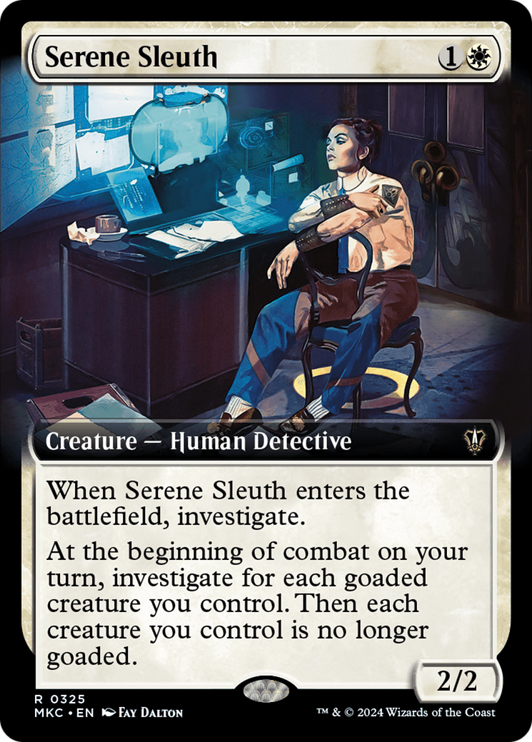 Serene Sleuth (MKC-325) - Murders at Karlov Manor Commander: (Extended Art)