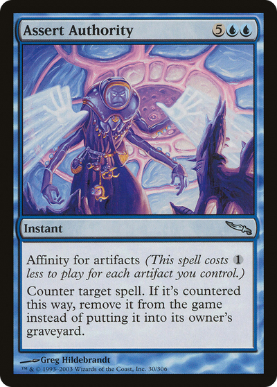 Assert Authority (MRD-030) - Mirrodin