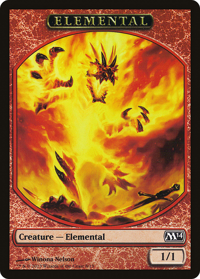 Elemental (M14-008) - Magic 2014 Tokens