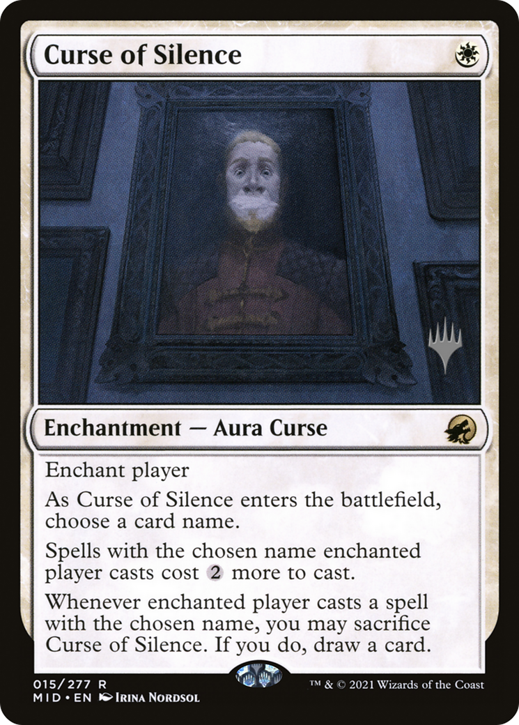 Curse of Silence (PPMID-15P) - Innistrad: Midnight Hunt Promos