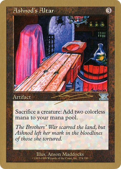 Ashnod's Altar (WCD-) - World Championship Decks 2000