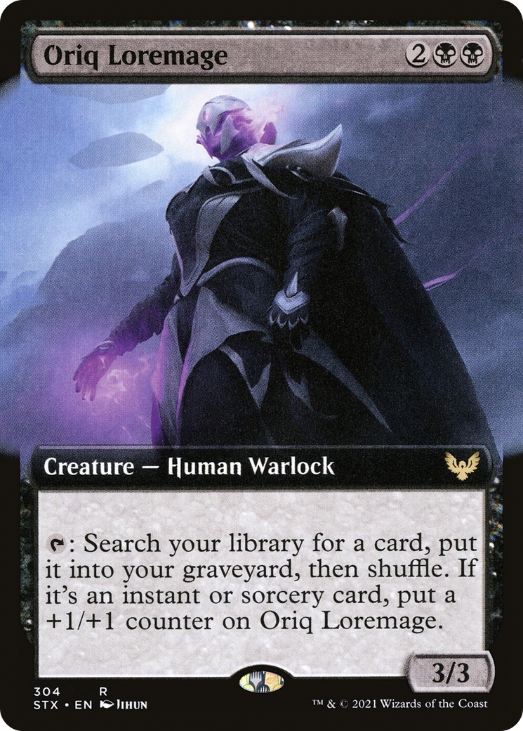 Oriq Loremage (STX-304) - Strixhaven: School of Mages: (Extended Art) Foil