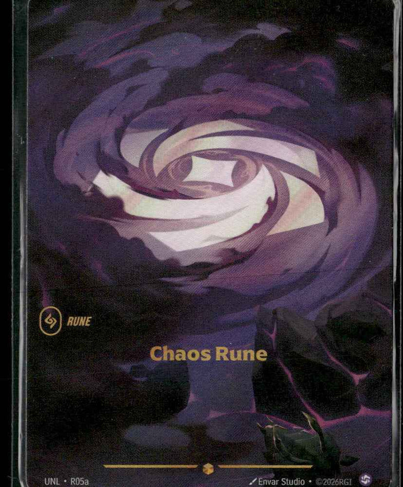 Chaos Rune #R05a - Riftbound