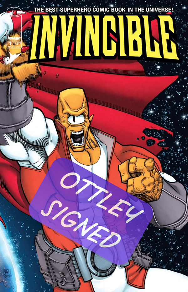 Invincible #1 Reprint Chris Johnson Wraparound Pre-Order Ottley Signed
