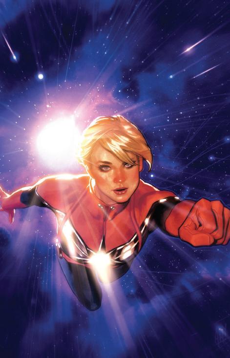 LIFE OF CAPTAIN MARVEL #1 (OF 5) UNKNOWN COMIC BOOKS CONVENTION EXCLUSIVE ADAM HUGHES VIRGIN VAR 7/18/2018