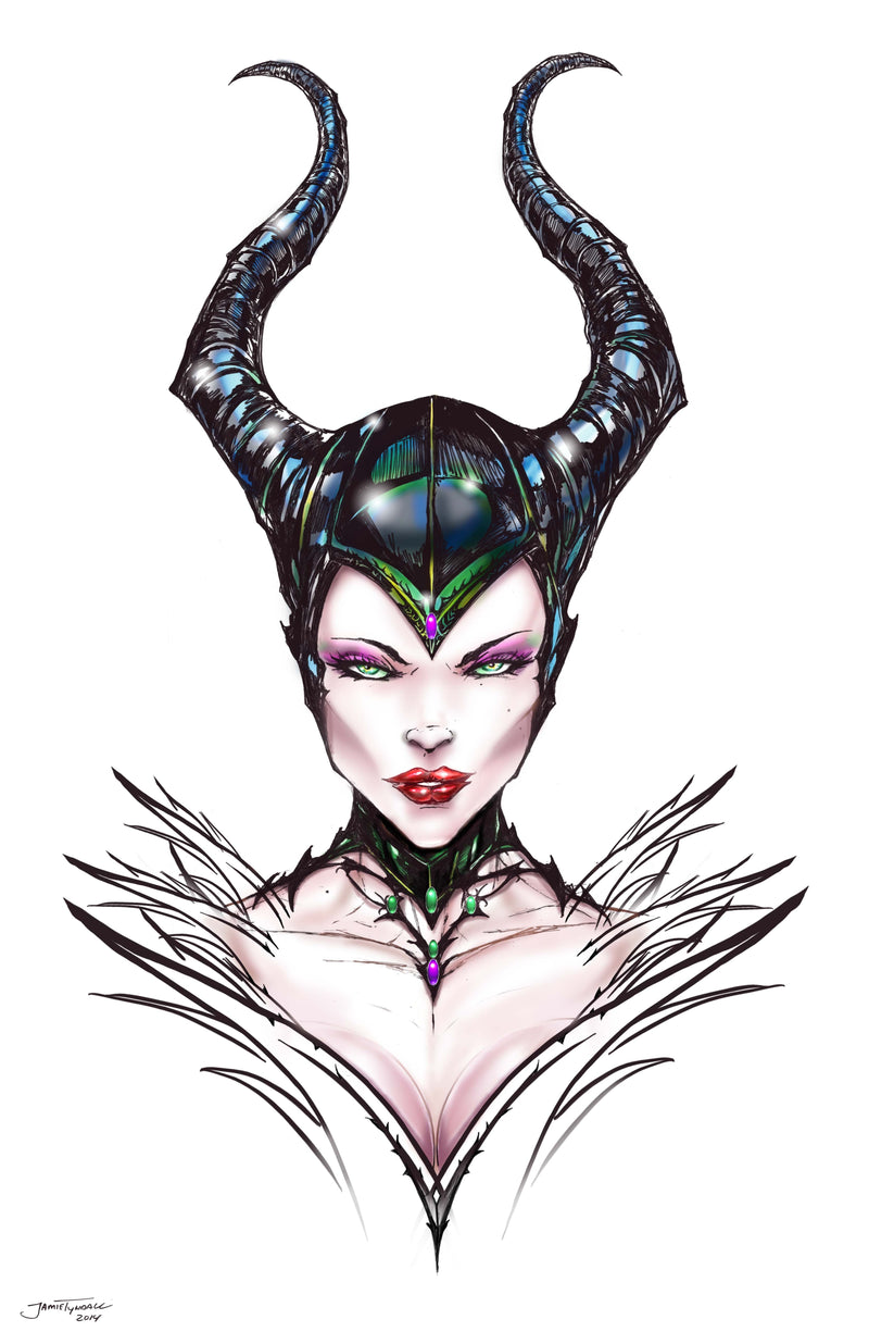 Malificient Print