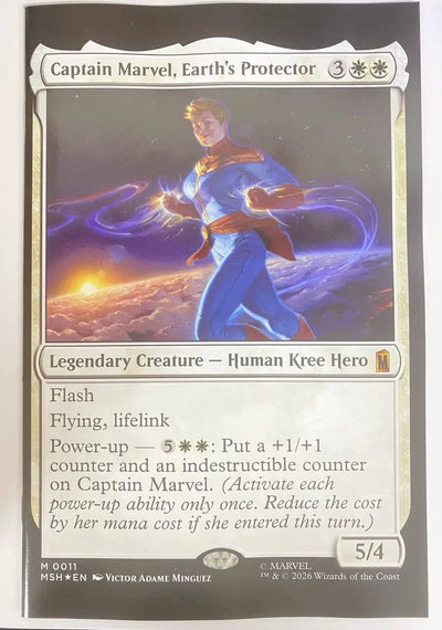 Captain Marvel Dark Past #3 C Tbd Artist Magic The Gathering Variant (06/10/2026) Marvel