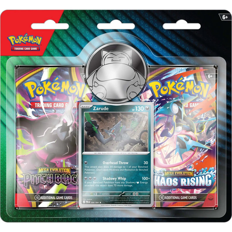 Pokémon TCG: Mega Evolution Zarude 2-Pack Blister