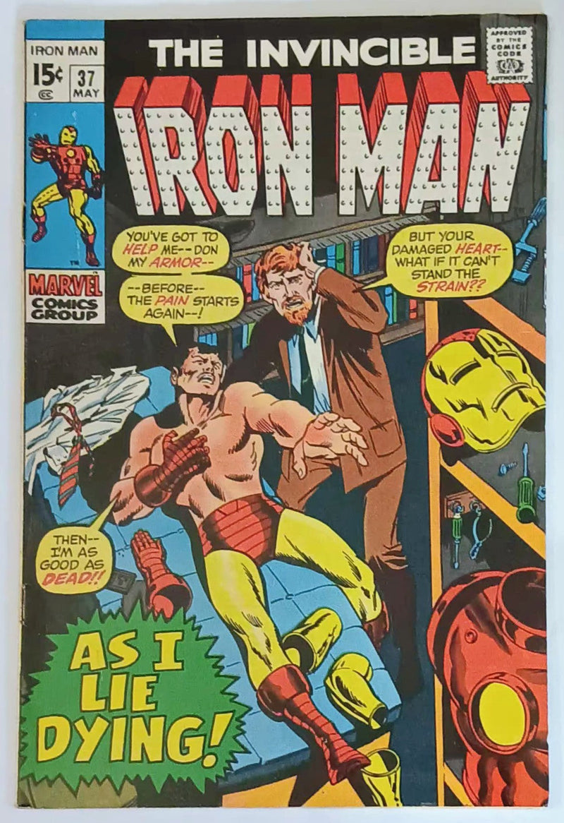 Iron Man #037, Marvel Comics (May 1971, GD/VG)