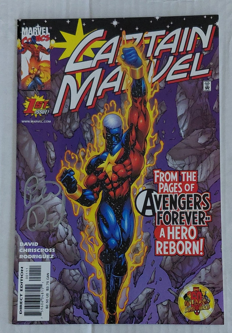 Marvel Comics: Captain Marvel V3 #01 (Signed)