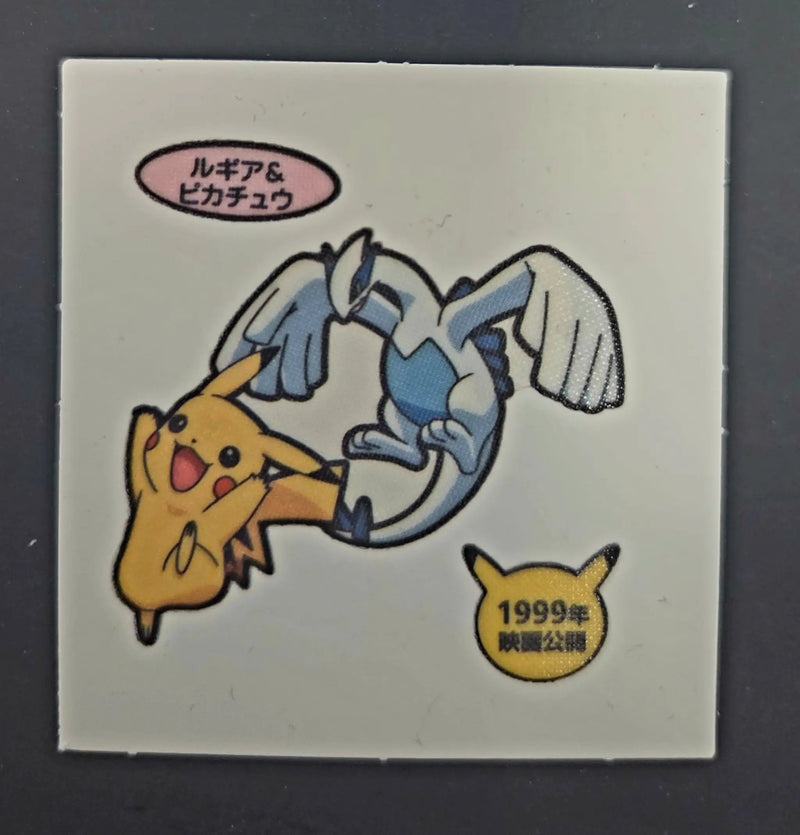 Pokemon Bread Seal Deco Character Sticker - Pikachu & Lugia