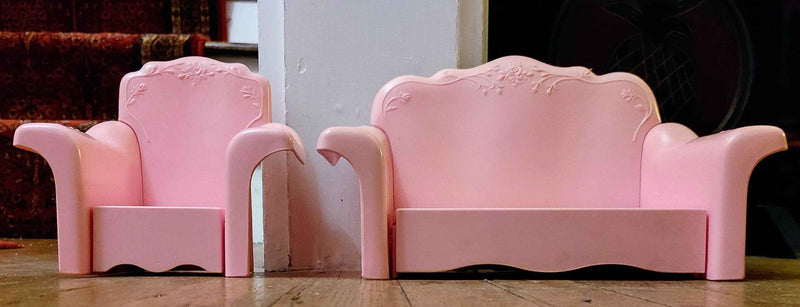 Barbie Sweet Roses Accessory Set - Sofa and Chair