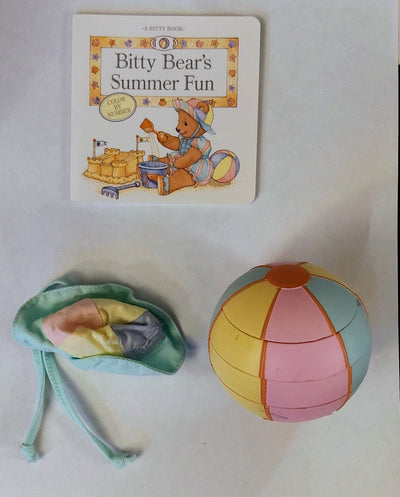Bitty Bear Summer Fun Set - Hat and Puzzle Ball