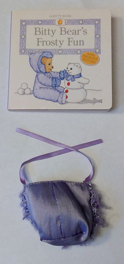 Bitty Bear Frosty Fun Set - Hood and Board Book