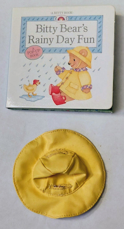 Bitty Bear Rainy Day Fun Set - Hat and Pop-up Book
