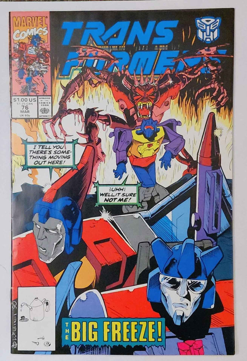 Marvel Comics: Transformers #76