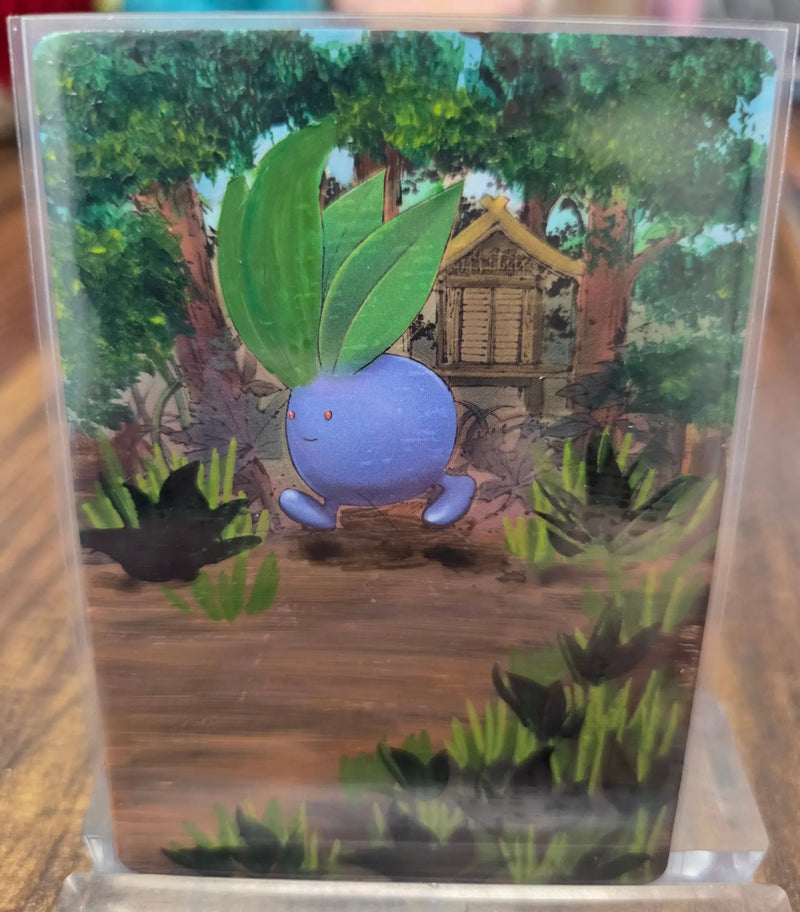Custom Painted Oddish Pokemon Card