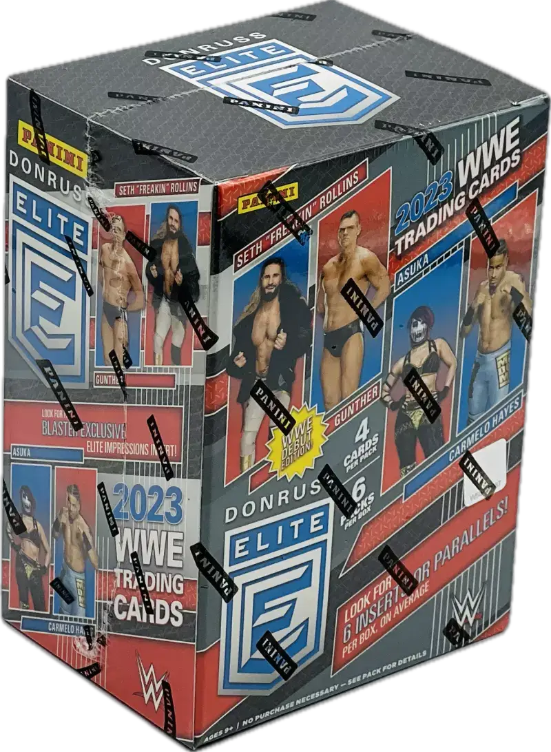 2023 Panini Donruss Elite WWE Wrestling 6-Pack Blaster Box