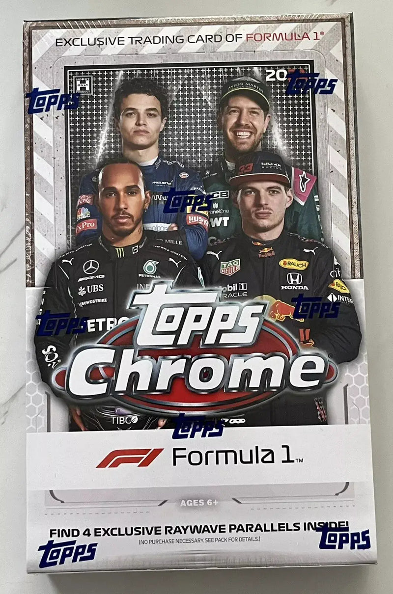2021 Topps Chrome Formula 1 F1 Racing Hobby Lite Box