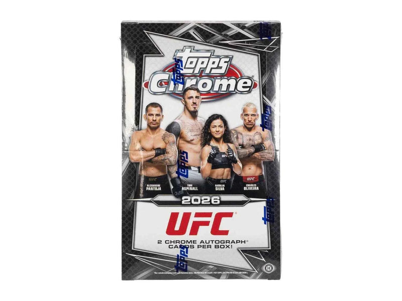 2026 TOPPS CHROME UFC HOBBY BOX