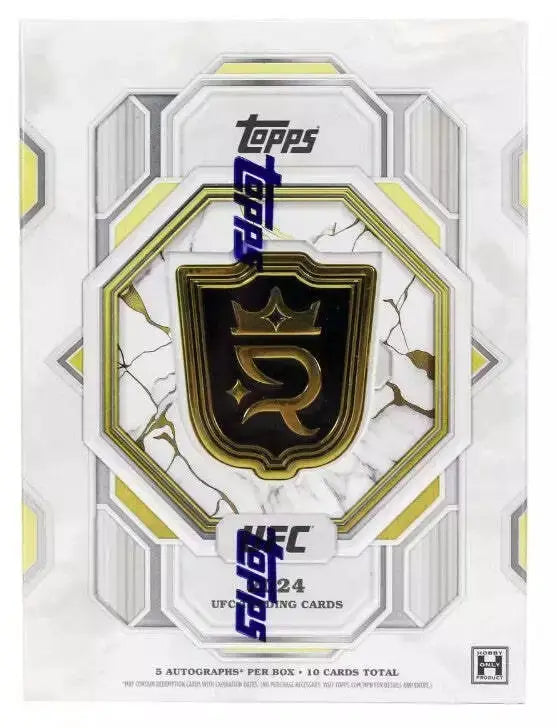 2024 TOPPS ROYALTY UFC HOBBY BOX (5 AUTOS/3 RELICS)