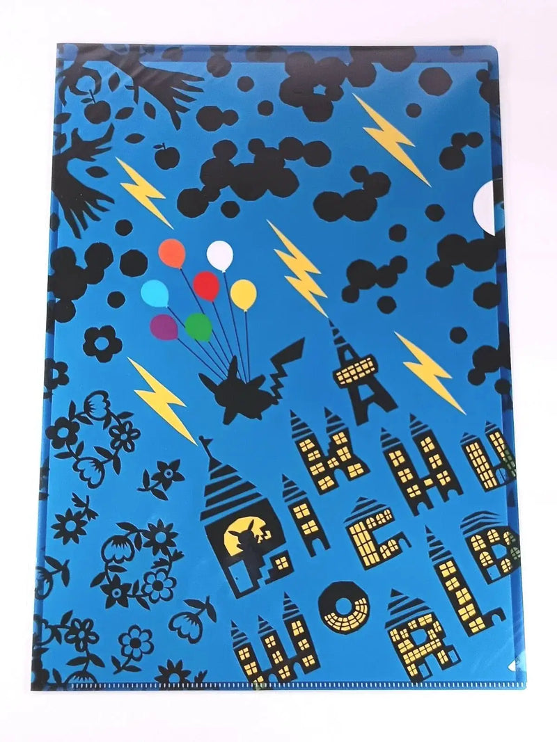 Pokemon: Pikachu & Ditto Silhouette story  Clear File Pokémon Japan