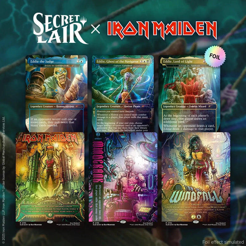 Secret Lair Drop: Iron Maiden: Eddie Unchained - Rainbow Foil Edition